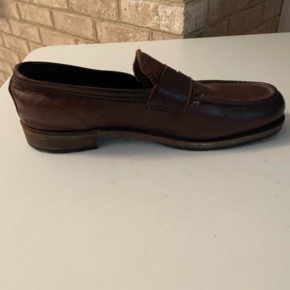 Men’s Vintage Brand 10.5 Brown Penny Loafers - Picture 8 of 11